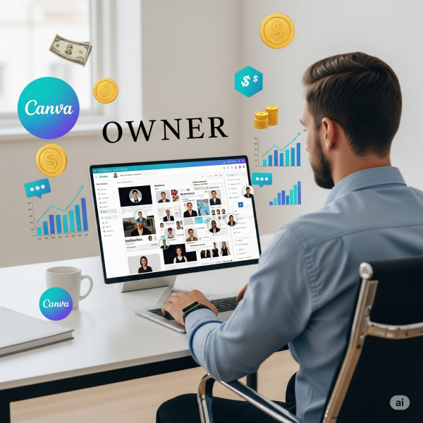 Canva Owner Account দিয়ে ইনকাম করুন | Lifetime Access & Team Slot Business